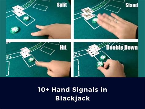 hand signals for blackjack|Mastering Blackjack Hand Signals – iGa.